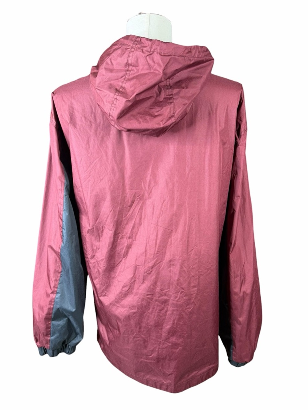 10/$25🦋 NWT Ohiopyle Maroon THE WOODLANDS Windbreaker - Size XL - Picture 3 of 15